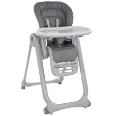 Стільчик для годування Chicco Polly Magic, сірий
