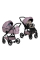 Універсальна коляска 2 в 1 TUTIS Uno5+ Leather collection (Mauve)