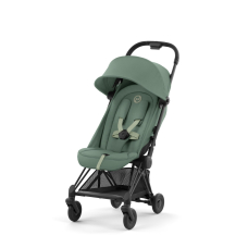 Прогулянкова коляска Cybex Coya Matt Black Leaf Green