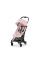 Прогулянкова коляска Cybex Coya Matt Black Peach Pink