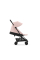 Прогулянкова коляска Cybex Coya Matt Black Peach Pink