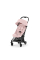 Прогулянкова коляска Cybex Coya Matt Black Peach Pink