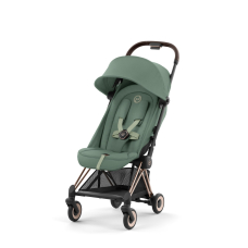 Прогулянкова коляска Cybex Coya Rosegold Leaf Green