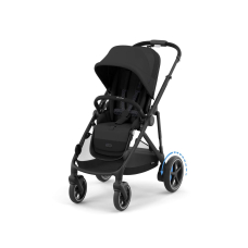 Прогулянкова коляска Cybex e-Gazelle S BLK Moon Black
