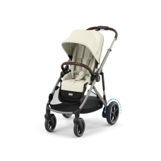 Прогулянкова коляска Cybex e-Gazelle S TPE Seashell Beige