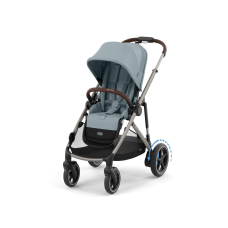 Прогулянкова коляска Cybex e-Gazelle S TPE Stormy Blue