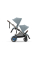 Прогулянкова коляска Cybex e-Gazelle S TPE Stormy Blue