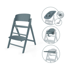 Стілець для годування 4 в 1 Cybex Click&Fold Stone Blue