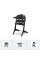 Стілець Cybex Lemo Platinum 3 в 1 Black Wood