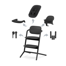 Дитячий стілець 4 в 1 Cybex Lemo Stunning Black