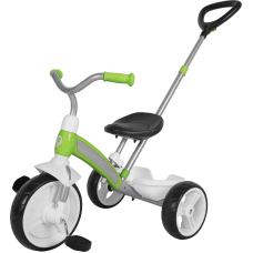 Велосипед триколісний із батьківською ручкою Qplay Elite Plus Green