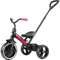 Велосипед триколісний із батьківською ручкою Qplay Elite Plus Pink