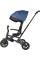 Велосипед триколісний з батьківською ручкою Qplay Nova Niello Tricycle Blue