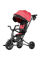 Велосипед триколісний з батьківською ручкою Qplay Nova Niello Tricycle Red