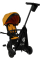 Дитячий триколісний велосипед QPlay Nova+ Rubber Desert Yellow