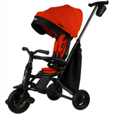 Дитячий триколісний велосипед QPlay Nova+ Rubber Orange Sunset