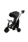 Дитячий триколісний велосипед QPlay Nova+ Rubber Ultimate Black