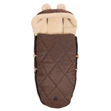 Зимовий чохол для ніг Kaiser XL EARS WOOL 2 в 1, коричневий