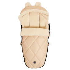 Зимовий чохол для ніг Kaiser XL EARS WOOL 2 в 1, світло-бежевий