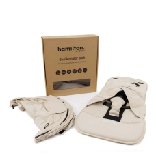 Набір текстилю до коляски Hamilton by Yoop X1 Plus/S1 Plus Cream White