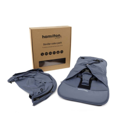 Набір текстилю до коляски Hamilton by Yoop X1 Plus/S1 Plus Indigo Blue